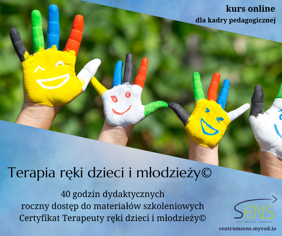 Kurs Terapia ręki dzieci i młodzieży© Kurs online w formie nagrań video